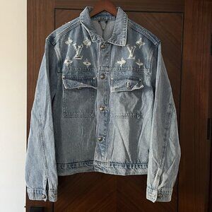 Louis Vuitton Blue Denim Jacket